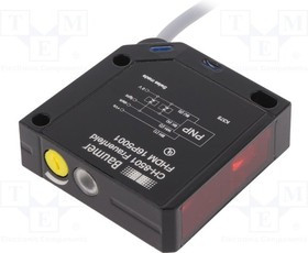 FHDM16P5001, Датчик: оптоэлектронный, Дальность: 20-450мм, PNP, отражательный FHDM16P5001, Датчик: оптоэлектронный, Дальность: 20-450мм, PNP, отражательный