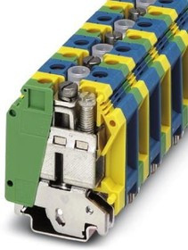 3008054, DIN Rail Terminal Blocks UK 35-PE/N