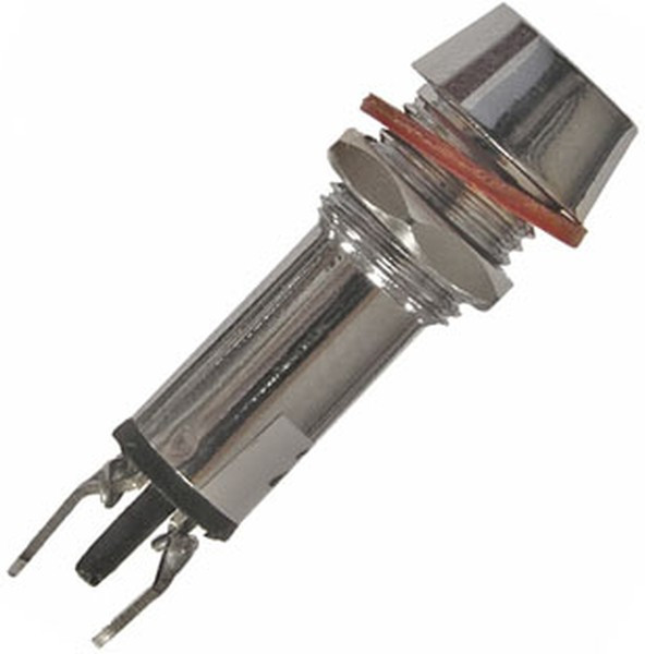 L-615-R 220v (8mm), Светодиод в корпусе L-615-R, 220 В, 8 мм, красный