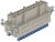 09330322701, HEAVY DUTY INSERT, RCPT, 32POS, 16A