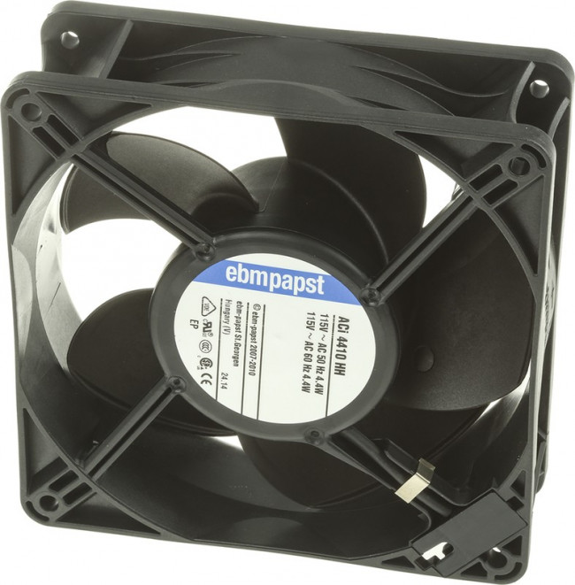 ACI4410HH, Осевой Вентилятор, серия ACi 4400, IP20, 115 В, AC (Переменный Ток), 119 мм, 38 мм, 105.9 фут³/мин ACI4410HH, Осевой Вентилятор, серия ACi 4400, IP20, 115 В, AC (Переменный Ток), 119 мм, 38 мм, 105.9 фут³/мин