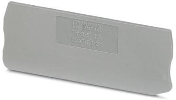 3040083, Концевая крышка для клеммных блоков, пластмасса