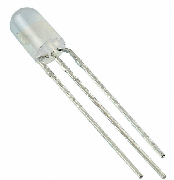 5BC-3-CA, Standard LEDs - Through Hole LED Thru-Hole 5mm Bi-Color HE Red/Grn