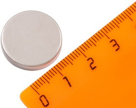 Неодимовый магнит диск 20х4 мм