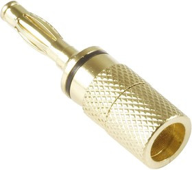 BP-216G (10-0081), Штекер металл черный