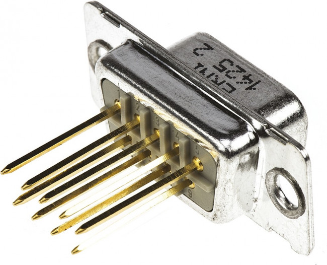 013492, 9 Way Through Hole D-sub Connector Socket, 2.75mm Pitch