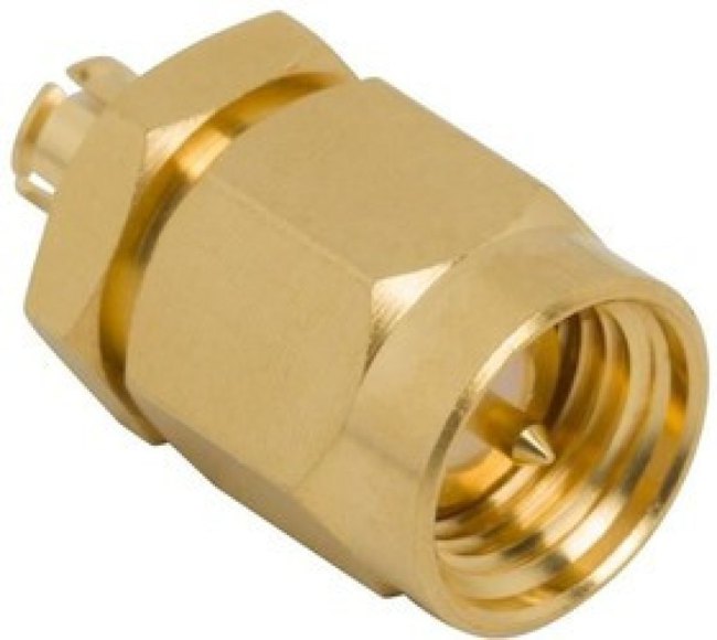 AD-SMAPSMPP-1, RF Adapters - Between Series SMA PLUG TO SMP PLUG ADAPTER