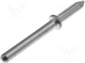 1365E.68, Наконечник: штыревой соединитель под пайку, THT, луженые, латунь