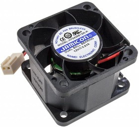 KF0428B1SR-R, (40*40*28 12V 7.32W/0.61A), Вентилятор 12В 40х40х28мм, 13000об/мин., подшипник качения