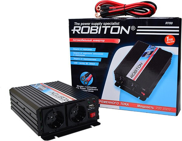 R700, DC/AC инвертор, 700Вт, вход 12В, выход 220В(преобразователь автомобильный) R700, DC/AC инвертор, 700Вт, вход 12В, выход 220В(преобразователь автомобильный)