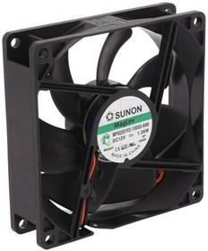 MF92251V2-1000U-A99, Вентилятор осевой, 12ВDC, 92x92x25мм, 76,05м3/ч, 32дБА, Vapo