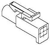 19-09-1016, Pin &amp; Socket Connectors NYLON RECEPTACLE 1P