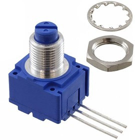 91A1A-B16-B10L, Потенциометр: осевой; 1кОм; 500мВт; ±20П; 6,35мм; линейная; TH 91A1A-B16-B10L, Потенциометр: осевой; 1кОм; 500мВт; ±20П; 6,35мм; линейная; TH