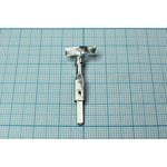 Наконечник ножевой для кабеля 1~2.5мм2, лужёная латунь, №15020 клемма шт 2,8x0,8x 9\\1,5-2,5S\лат лу