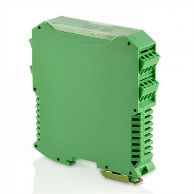 TC-1503, Корпус для РЭА на DIN-рейку ТС-1503, крепление 35 мм, АБС пластик, зеленый