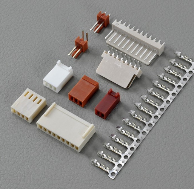 WF-3, Вилка на плату, прямая, 3 контакта, шаг 2.54 мм (для HU-3)