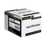 Exegate EX286138RUS Кулер ExeGate EK-11508 (Al, LGA1150/1151/ 1155/1156/1200, TDP 75W, Fan 90mm, 220