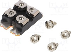 IXFN180N25T, Модуль, одиночный транзистор, Uds 250В, Id 168А, SOT227B, винтами IXFN180N25T, Модуль, одиночный транзистор, Uds 250В, Id 168А, SOT227B, винтами