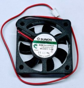 Вентилятор Sunon KDE2405PFV1 50x10мм 24V 1.4W 0.06A