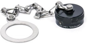 164-377, Circular DIN Connectors CAP AND CHAIN, FOR - 10PIN, WA