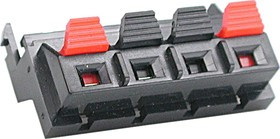PT-414-01, Клеммник нажимной 4 контакта для аудиоколонок