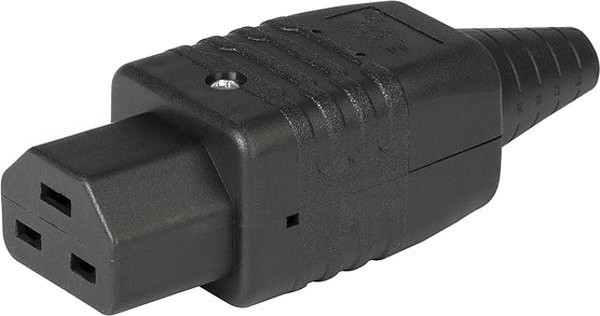 1658.0000, C21 Cable Mount IEC Connector Socket, 16A, 250 V 1658.0000, C21 Cable Mount IEC Connector Socket, 16A, 250 V
