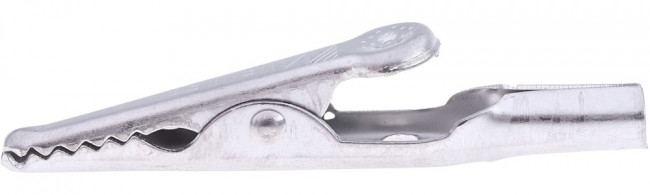 BU-60X, Test Clips Stainless Steel Alligator Clip - 10 Amp