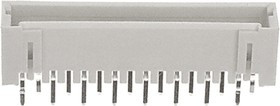 1-292207-6, AMP Mini CT Series Straight Through Hole PCB Header, 16 Contact(s), 1.5mm Pitch, 1 Row(s), Shrouded