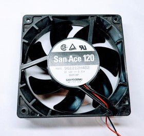 Вентилятор SanAce 120 9G1212H402 12v 0.31a 2pin 120x25