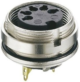 0305 05, 5 Pole Din Socket, DIN EN 60529, 5A, 60 V ac IP68, Female, Panel Mount 0305 05, 5 Pole Din Socket, DIN EN 60529, 5A, 60 V ac IP68, Female, Panel Mount