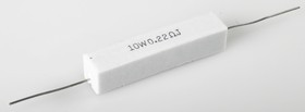SQP 10 Вт 0.22 Ом, 5%, Резистор проволочный мощный (цементный)