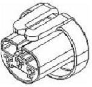 12048369, Automotive Connectors 3P FEMALE BLUE 280 SERIES 30 AMPS 12048369, Automotive Connectors 3P FEMALE BLUE 280 SERIES 30 AMPS