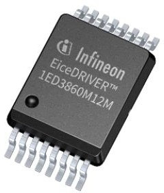 1ED3860MU12MXUMA1, IGBT Driver, High Side, 6 A, 3 V to 5.5 V Supply, SOIC-16