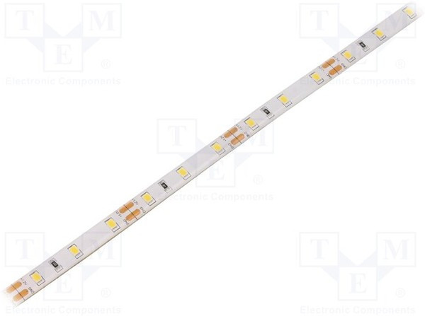 HH-S60F008-2835-12 NW WHITE PCB IP65, Лента LED, белый нейтральный, 2835, 12В, LED/м: 60, 8мм, белая PCB