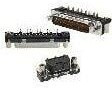 D09S33E6RX09LF, D-Sub Standard Connectors Right angle 9 way Socket