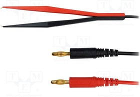 KML7488-100, Провод Кельвина, 70ВDC, 1А, Дл: 1м, черный, красный KML7488-100, Провод Кельвина, 70ВDC, 1А, Дл: 1м, черный, красный