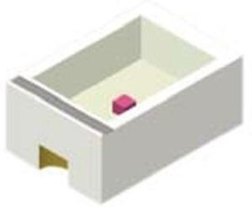 597-3211-502F, Standard LEDs - SMD Orange 610nm 3.6mcd, 10mA