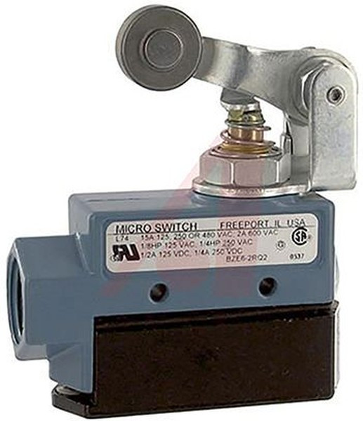 BZE6-2RQ2, Limit Switches Top Rollr Arm Actutr Adjst w/Steel Roller