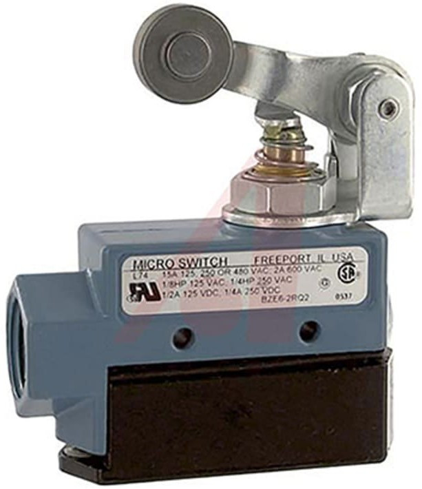 BZE6-2RQ2, Limit Switches Top Rollr Arm Actutr Adjst w/Steel Roller