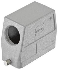 19300160548, Heavy Duty Power Connectors HAN B 2 pegs M40 SIDE ENTRY HOOD