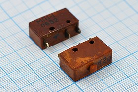 Переключатель концевой(путевой) 20x 8 x12, 30&amp;220, 1&amp;2, ON-(ON), H13,5, МП1-1; №2527 ПКонц 20x 8 x12\ 30&amp;220\ 1&amp;2\ON-(ON)\\H13,5\МП1-1\