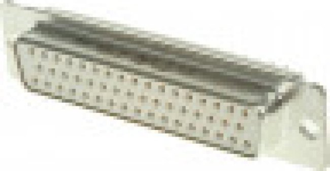 DD50S364TLF, D SUB CONN, RCPT, DD, 50POS, SOLDER