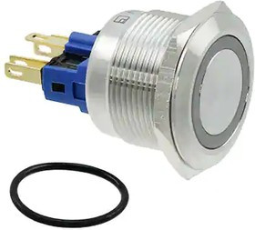 PV7F2T0SS-3R1, Pushbutton Switches 2A 48VDC SPDT 22mm RGB