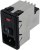 PS0SXSSXB, AC Power Entry Modules 10A SINGLE FUSE SNAP IN MOUNT