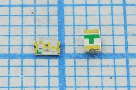 Светодиод жёлтый SMD 0805=2x1.3мм, 150мКд, 130°, 588нм (Yellow); №15461Y СД SMD02013C2\жел\ 150\130\пр\FC- 2012HYK-588J\