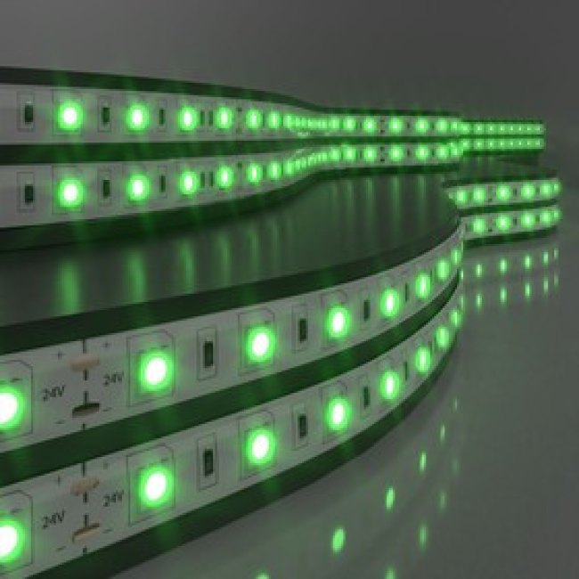 5050 24V 60Led 14,4W IP65 / Лента светодиодная 60Led 14,4W IP65 зелёный