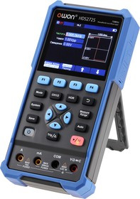 HDS272S портативный 2-х канальный осциллограф 70 МГц с генератором