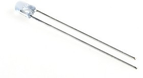 L-934MBD (L-7104MBD), Светодиод синий 60° d=3мм 30мКд 455нМ