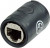 Neutrik NE8FFX6-W адаптер проходной CAT6, RJ45 гнездо - RJ45 гнездо, кабельный
