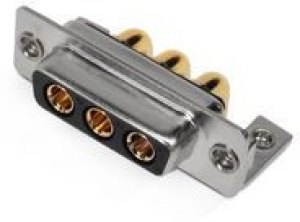 MHCDR3W3S4, D-Sub Connector, Angled, Socket, 3W3, Signal Contacts - 0, Special Contacts - 3 MHCDR3W3S4, D-Sub Connector, Angled, Socket, 3W3, Signal Contacts - 0, Special Contacts - 3